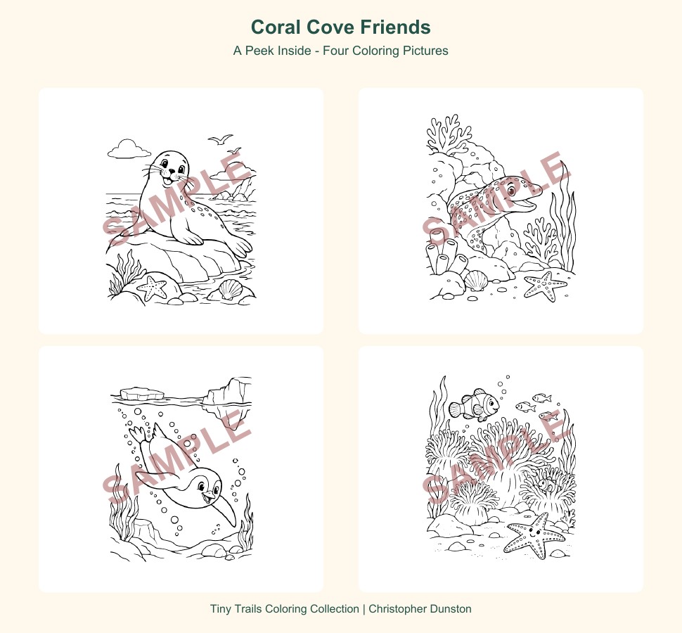Coral Cove Friends SAMPLE collage 2