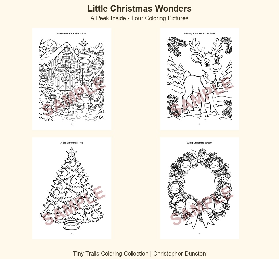 Little Christmas Wonders SAMPLE collage 1